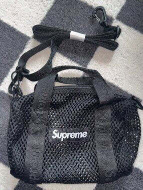 SUPREME MINI MESH DUFFLE BAG